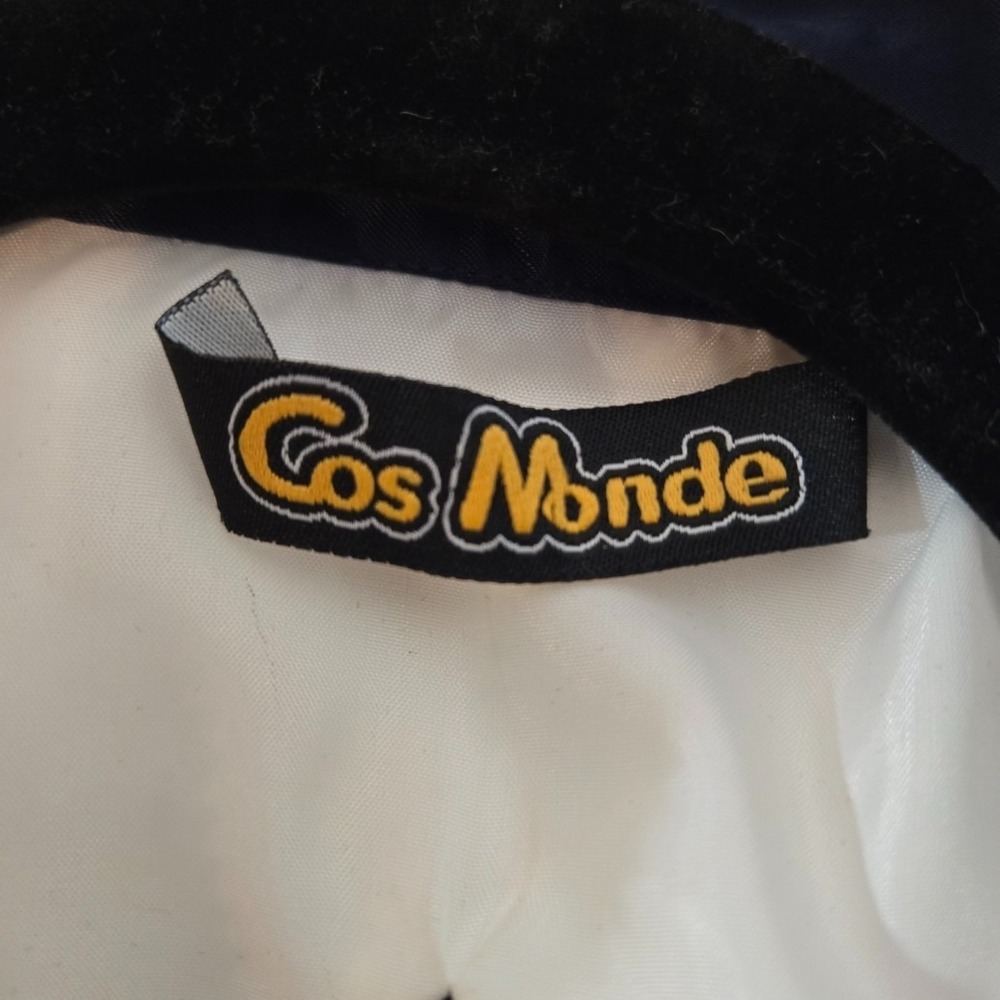 Cos Monde Cosplay Emperor Jacket Women's Large Purple Velvet Sash Epaulets - Picture 3 of 16